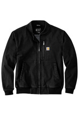 Carhartt Carhartt Jacket Rugged Flex Duck Relaxed Fit Bomber (Black)