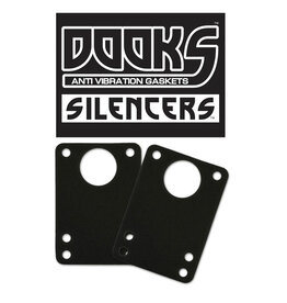 Shorty's Shortys Gaskets Dooks Silencer Anti Vibration Black (Sold In Pair)