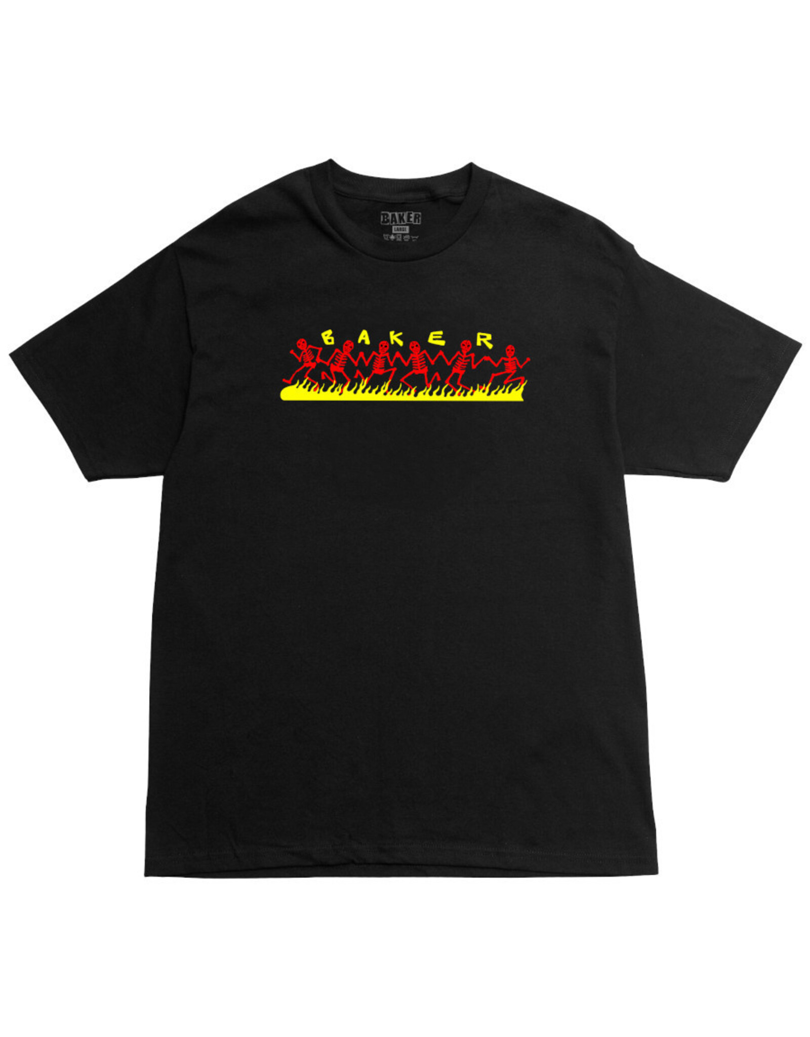 Baker Baker Tee Dancing Skellies S/S (Black)