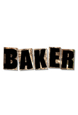 Baker Baker Sticker FA 25 Baker Logo Woods