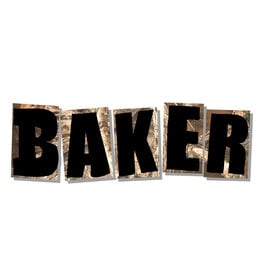Baker Baker Sticker FA 25 Baker Logo Woods