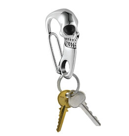 Deathwish Deathwish Caribiner Keychain Crypt