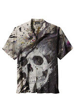 Deathwish Deathwish Shirt Read My Bones Button Up (Multi)