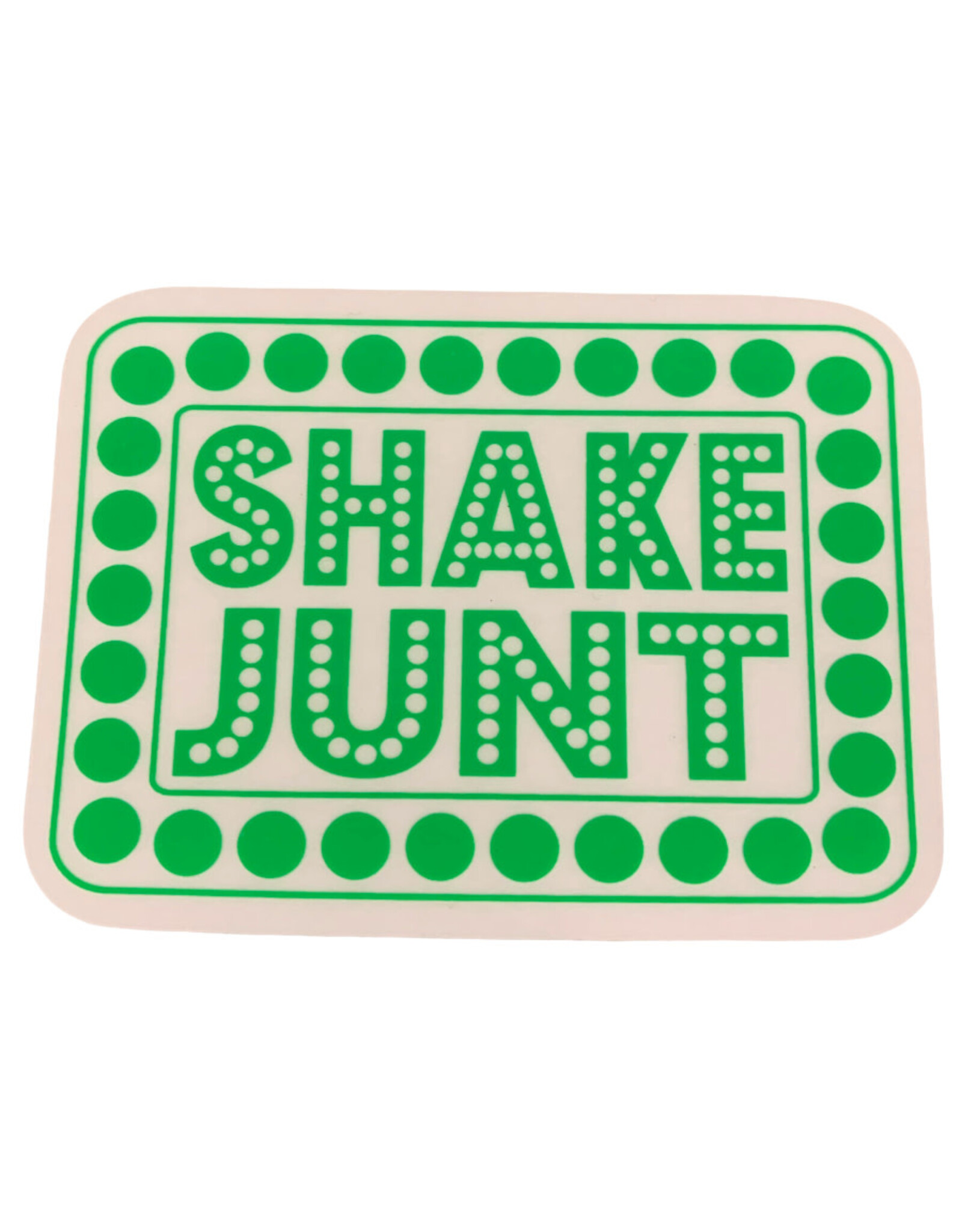 Shake Junt Shake Junt Sticker Box Logo (Green)