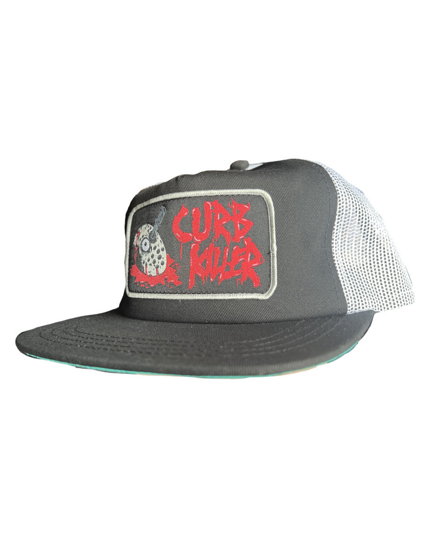 Heroin Heroin Hat Curb Killer Trucker Snapback (Black)
