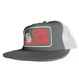 Heroin Heroin Hat Curb Killer Trucker Snapback (Black)