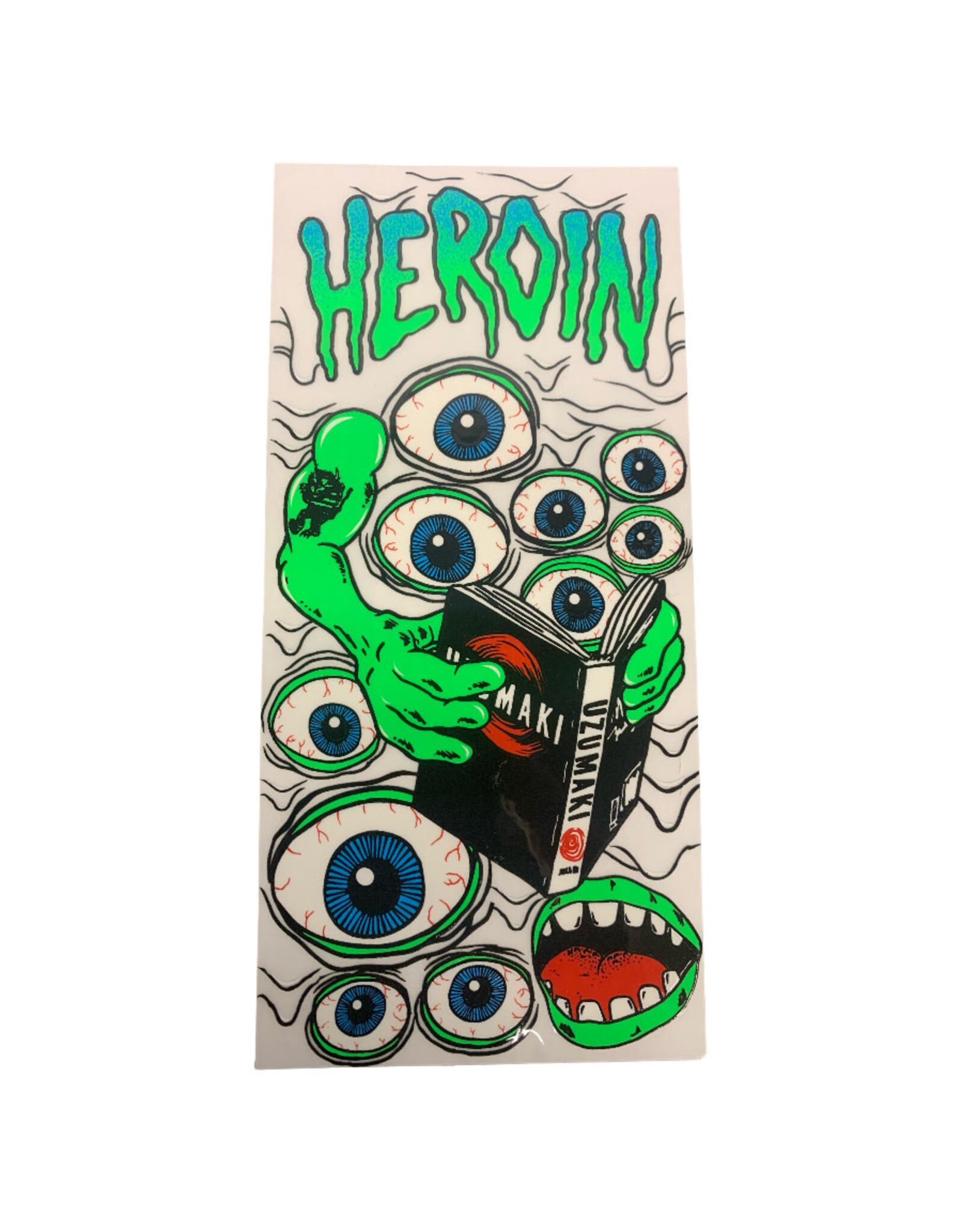 Heroin Heroin Sticker Mutate Or Die Uzumaki