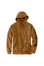 Carhartt Carhartt Hood K288 Iconic Logo Graphic Pullover (Carhartt Brown)