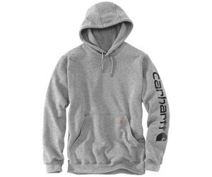 Carhartt Hood K288 Iconic Logo Graphic Pullover (Heather