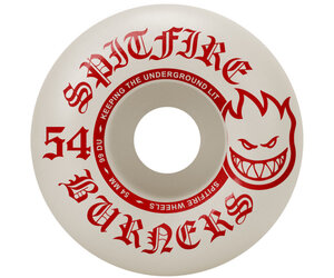 Spitfire Wheels Burners White (54mm/99d) - Stix SGV