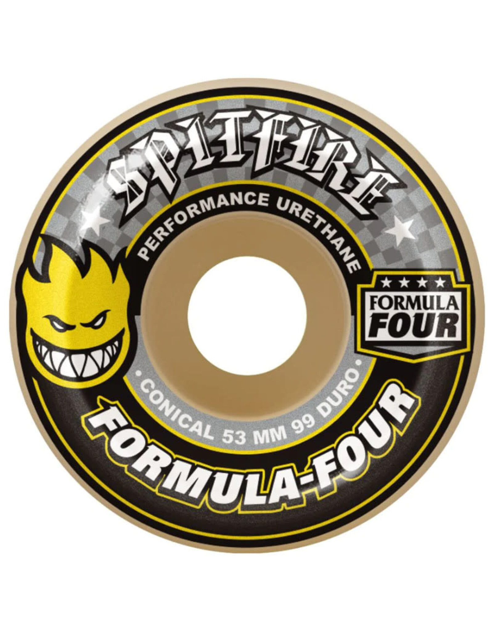 スケートボード Spitfire Formula Four 99Duro 56mm Radial Spitfire Formula Four Blue Classics Wheels 99du 56mm – Black