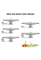 Venture Trucks Venture Trucks 5.2H Salt Pepper 2 Black/White (Sold As Pair)