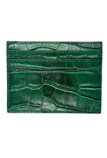 Loosey Loosey Wallet Croc Skin Card Holder (Green)