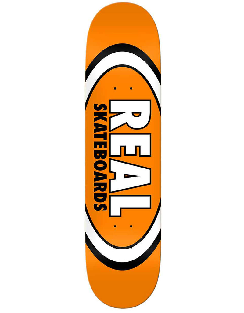 REAL SKATEBOARDS CLASSIC OVAL デッキ 7.5インチ Real Deck Team Classic Oval (7.5) - Stix SGV