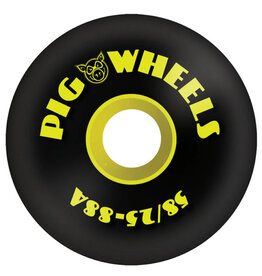 Pig Pig Wheels RT'S Cruiser Black (58-25mm/88a)