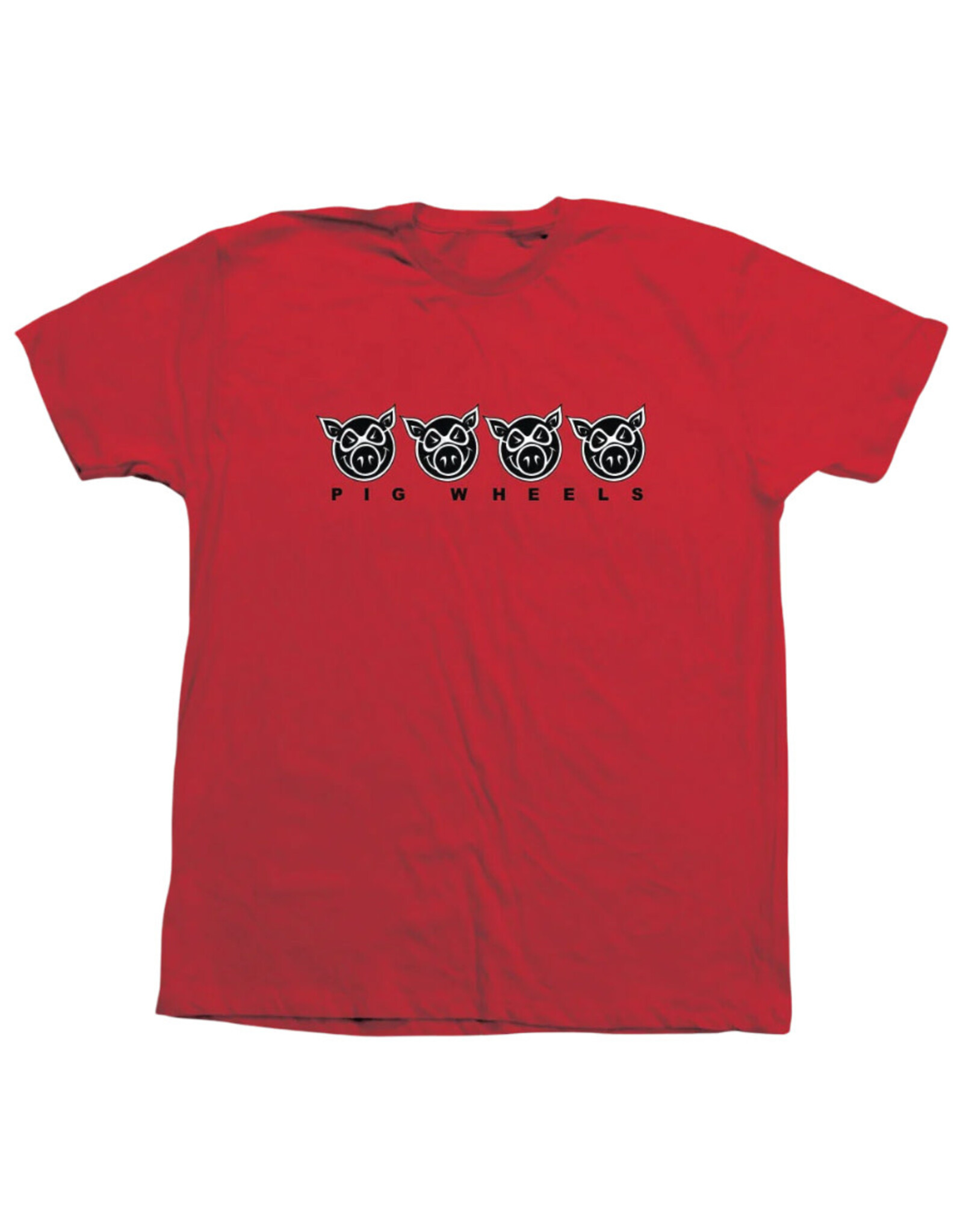 Pig Pig Tee Multi Pig S/S (Red)