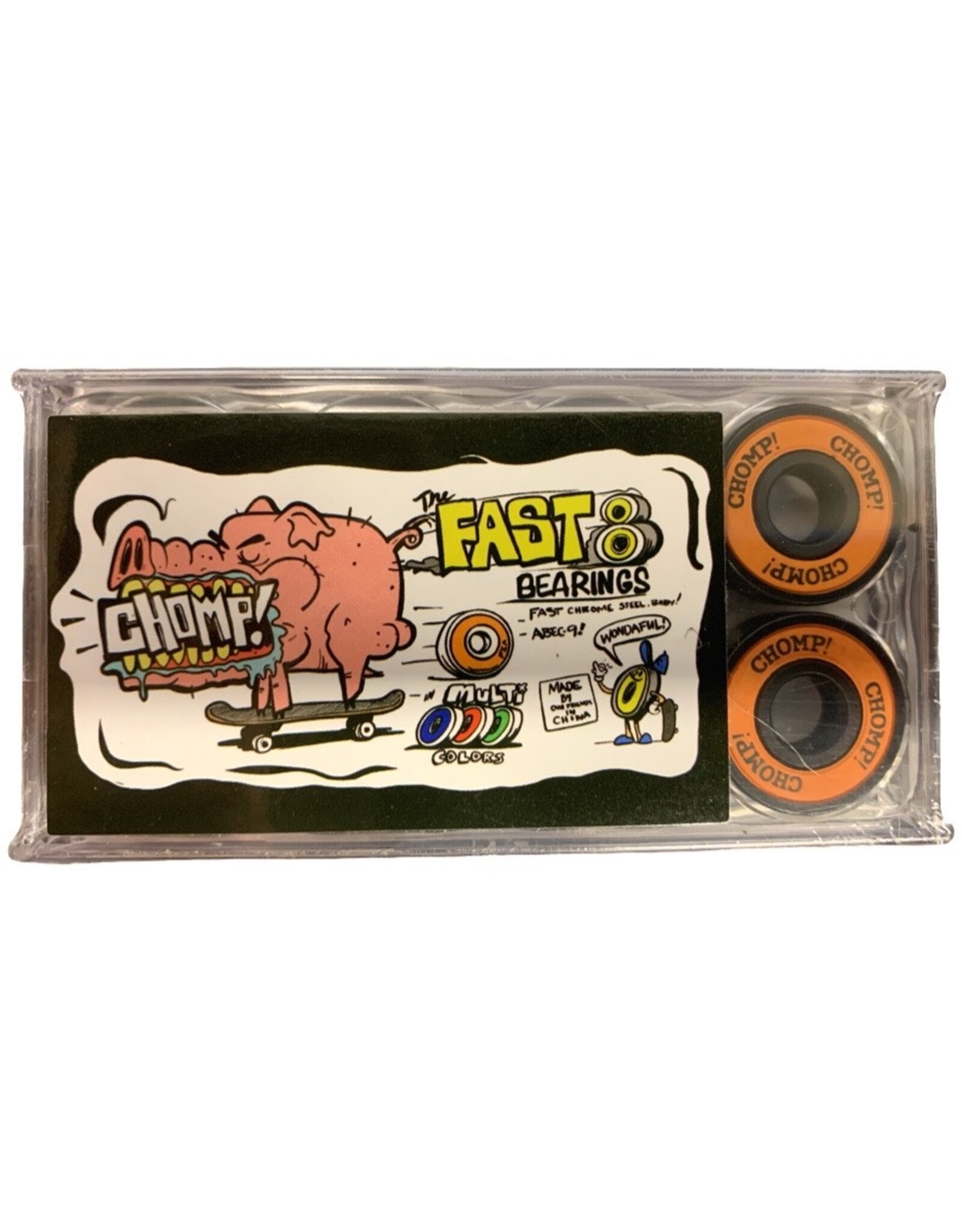 Chomp Chomp Bearings Fast 8 (Orange)