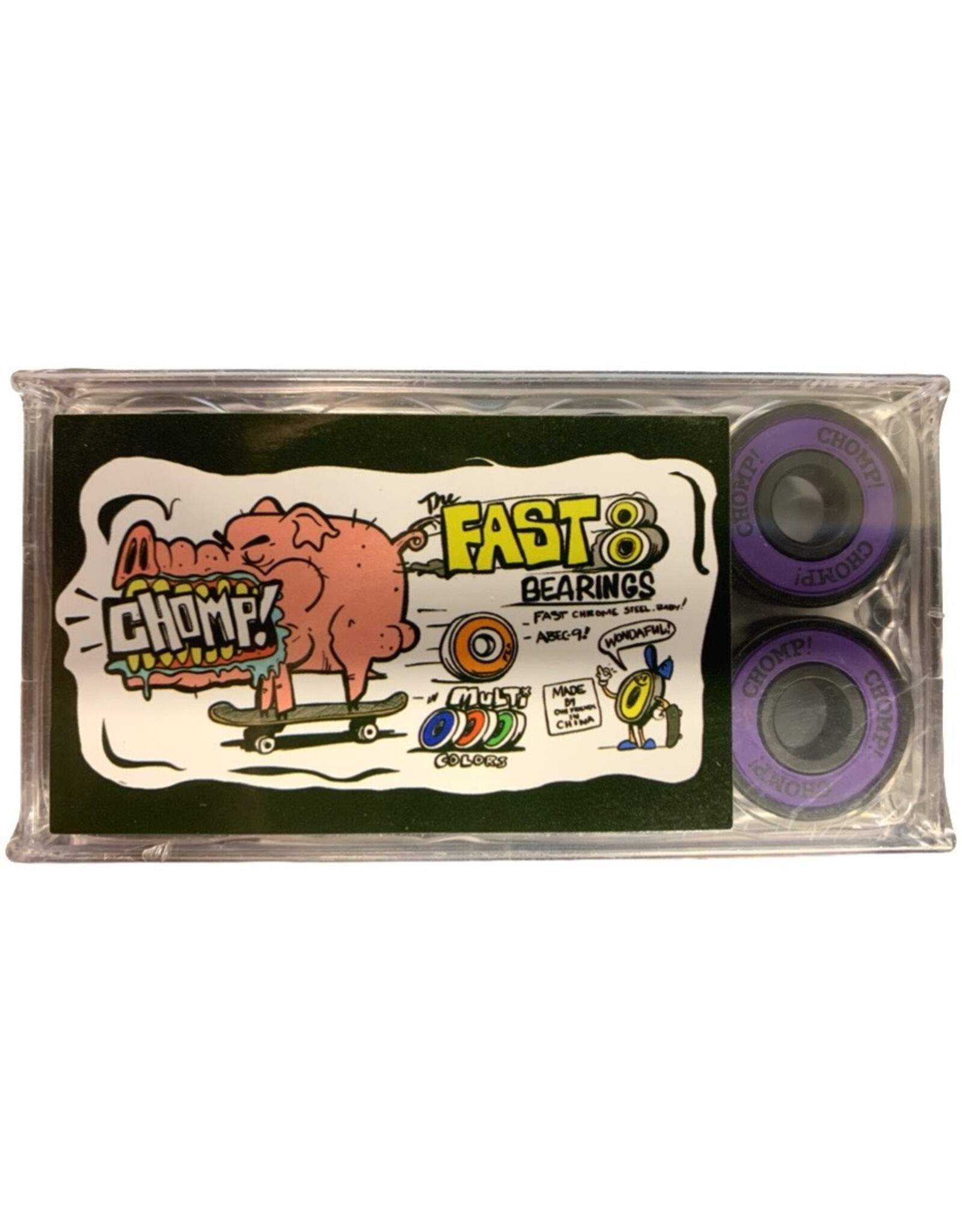 Chomp Chomp Bearings Fast 8 (Purple)