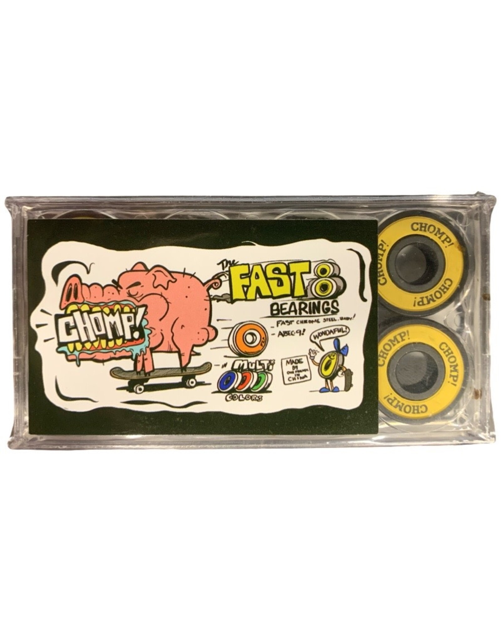 Chomp Chomp Bearings Fast 8 (Yellow)
