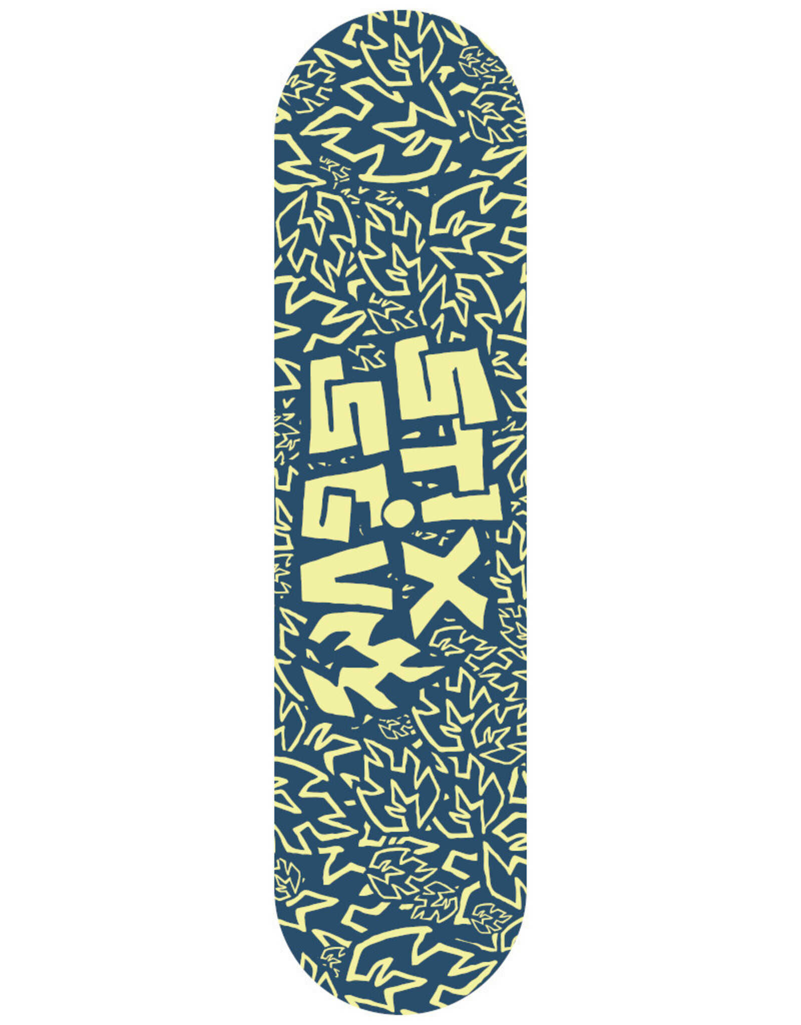 Stix SGV Stix SGV Deck Lucero Flame (Royal Blue/Cream)