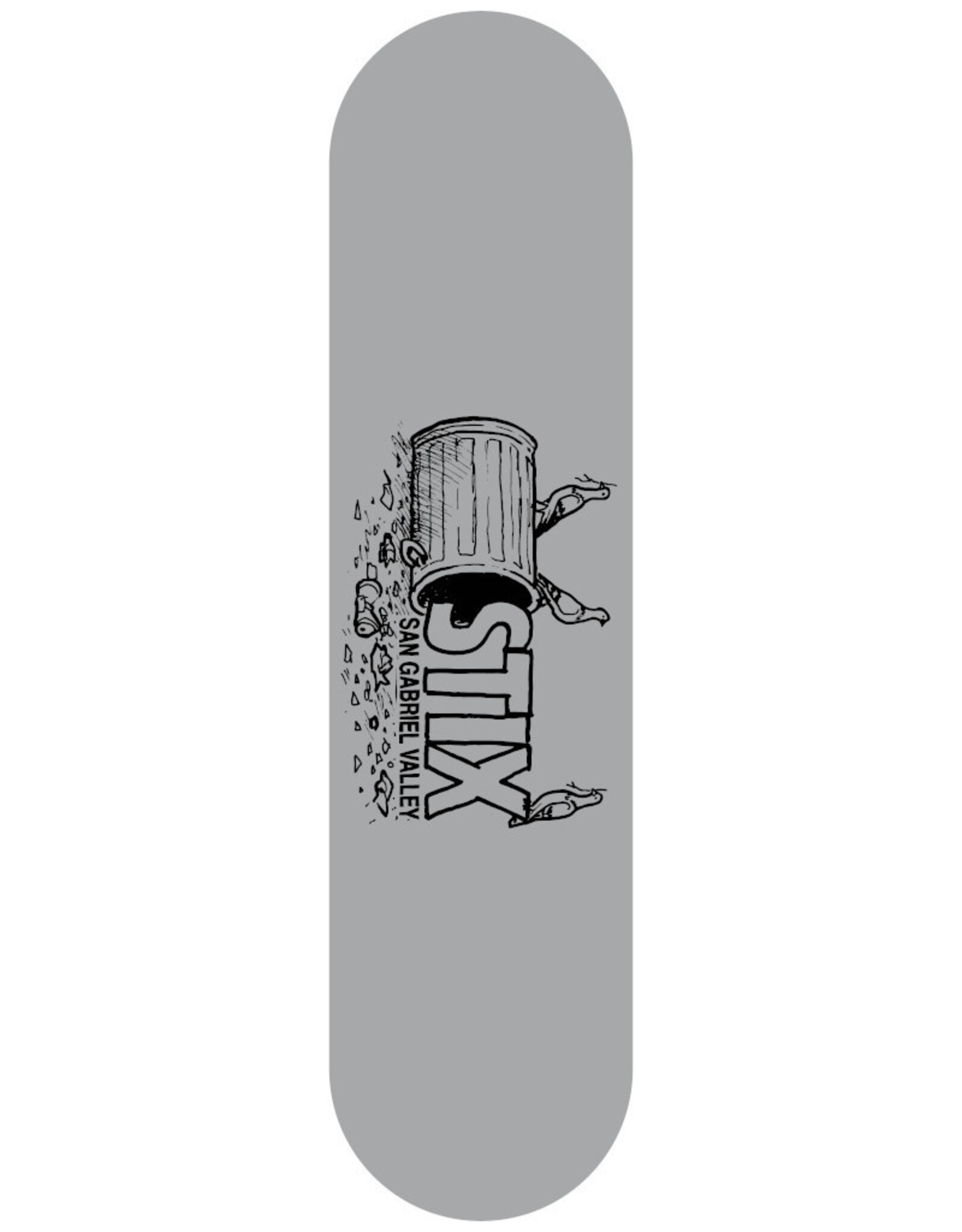 Stix SGV Stix SGV Deck Todd Francis (Gray/Black)