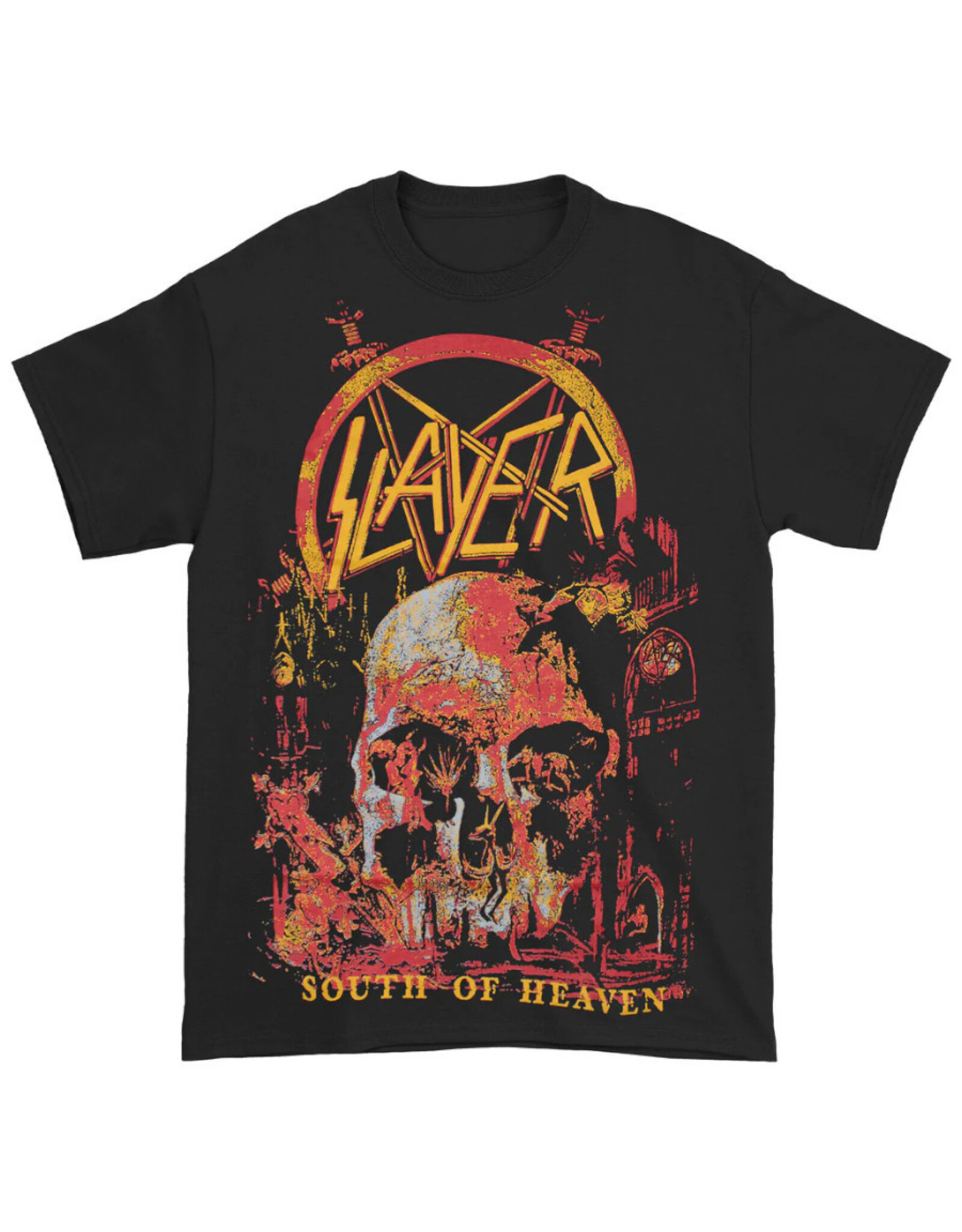 Star 500 Concert Series On Hollywood Tee Slayer South Of Heaven S/S (Black)