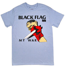 Star 500 Concert Series On Hollywood Tee Black Flag My War S/S (Light Blue)