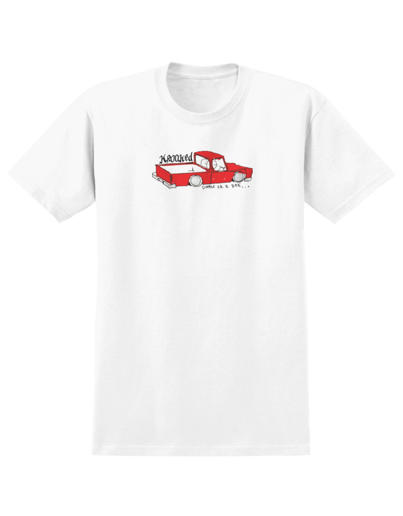 Krooked Krooked Tee Double OK S/S (White/Multi)