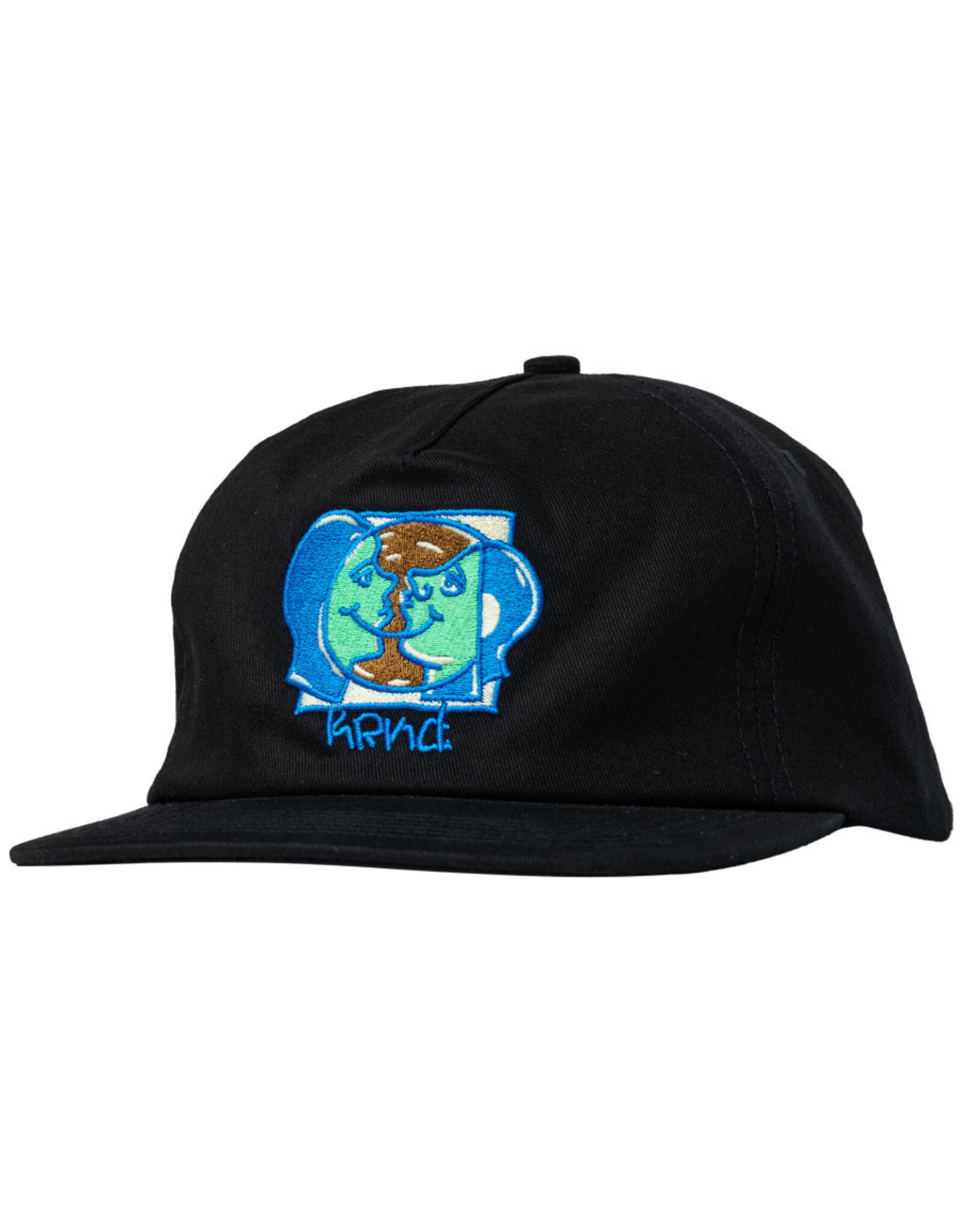 Krooked Krooked Hat Moonsmiley Snapback (Black)