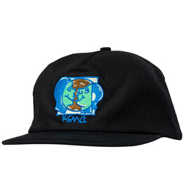 Krooked Krooked Hat Moonsmiley Snapback (Black)
