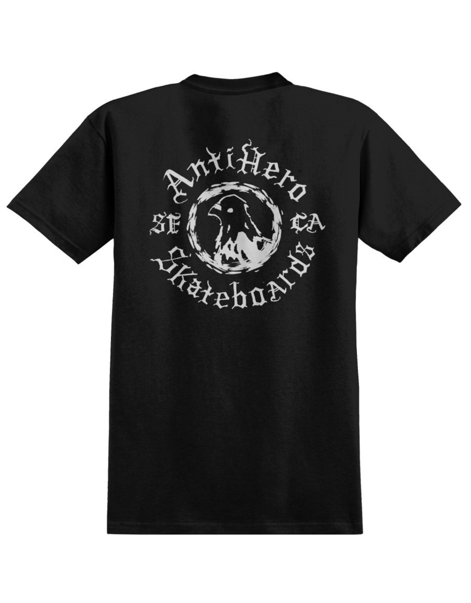 Anti Hero Anti Hero Tee Pigeon Motion Pocket S/S (Black/White)