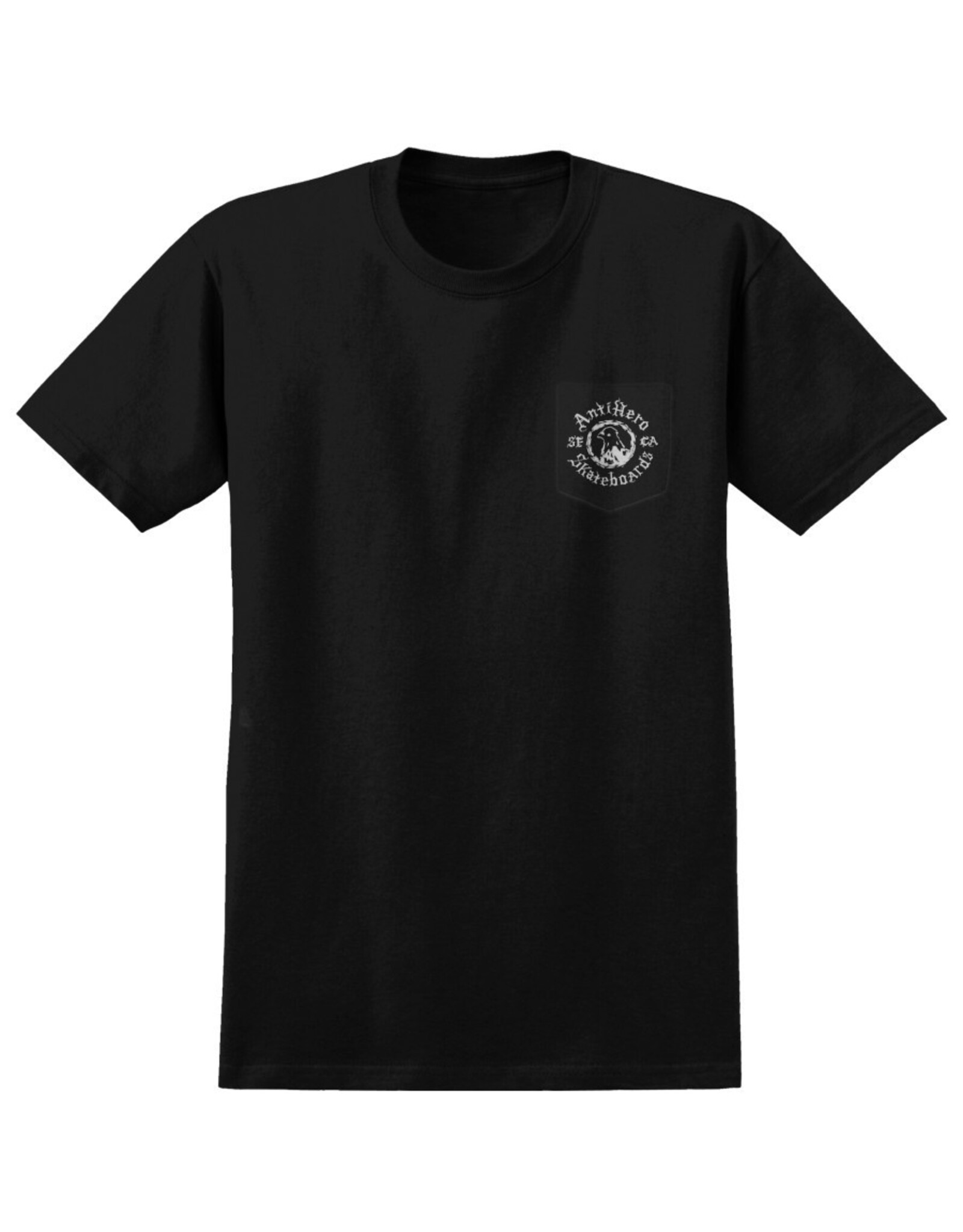 Anti Hero Anti Hero Tee Pigeon Motion Pocket S/S (Black/White)