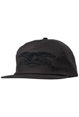 Anti Hero Anti Hero Hat Basic Eagle Embroidery Snapback (Black/Black)