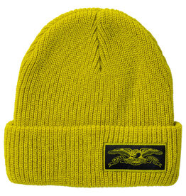 Anti Hero Anti Hero Beanie Stock Eagle Label Cuff (Yellow)