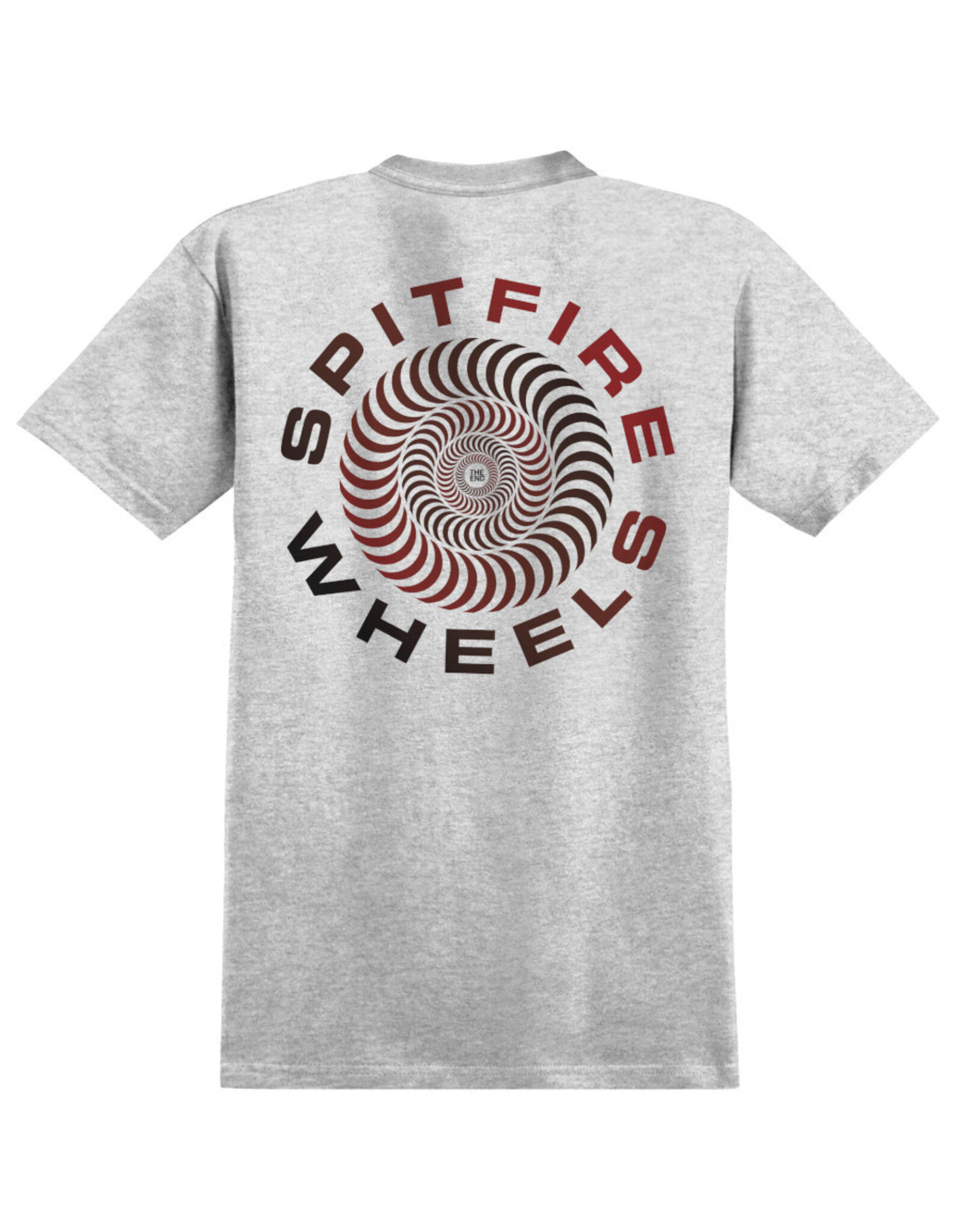 Spitfire Spitfire Tee Classic 87 Swirl Fade Fill S/S (Ash)