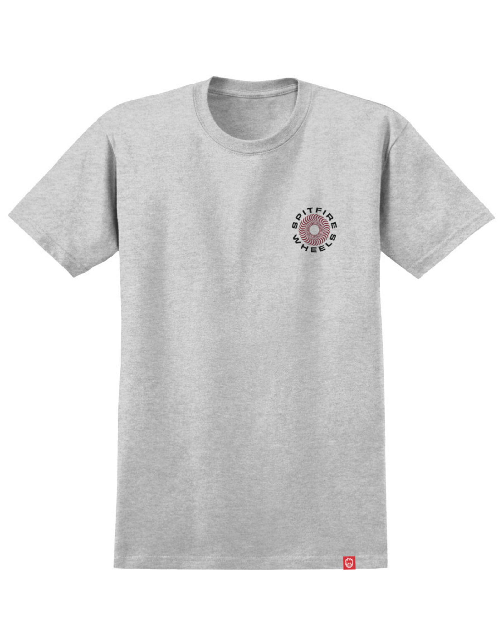 Spitfire Spitfire Tee Classic 87 Swirl Fade Fill S/S (Ash)