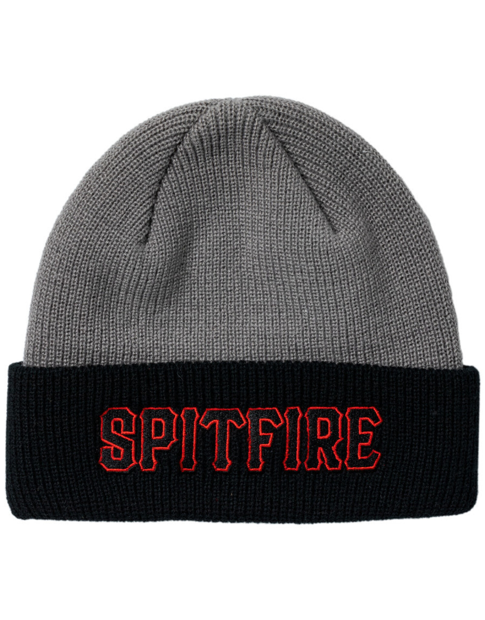 Spitfire Spitfire Beanie Spitball Cuff (Charcoal/Black/Red)