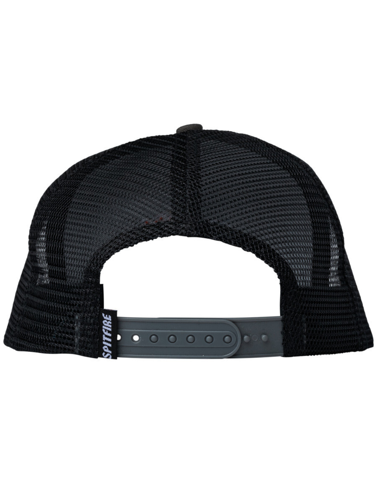 Spitfire Spitfire Hat Eternal Fill Trucker Snapback (Black/Charcoal)