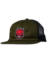 Spitfire Spitfire Hat Bighead Fill Snapback (Olive/Red)