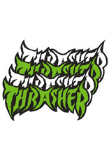 Thrasher Thrasher Sticker Metal (Assorted)