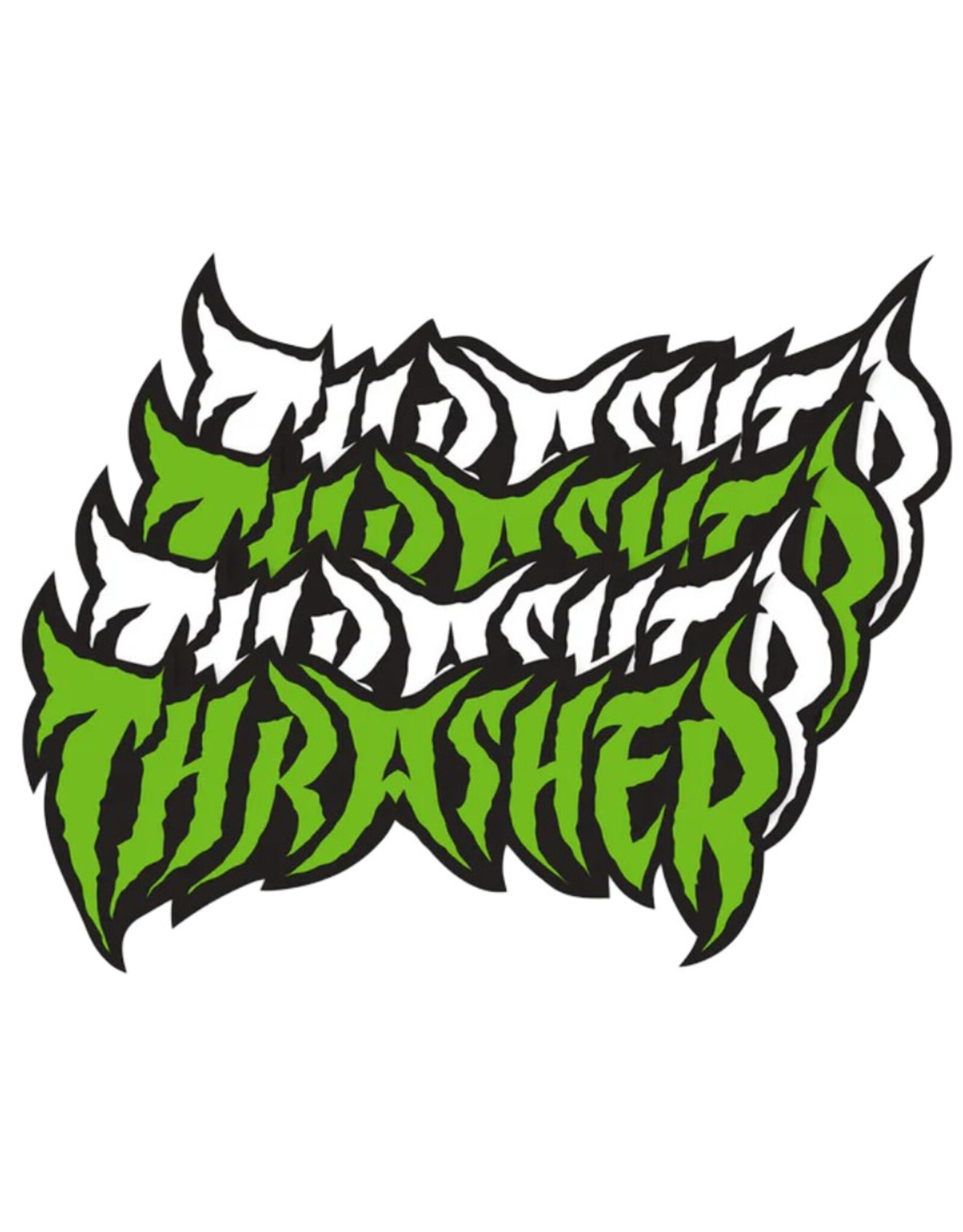 Thrasher Thrasher Sticker Metal (Assorted)