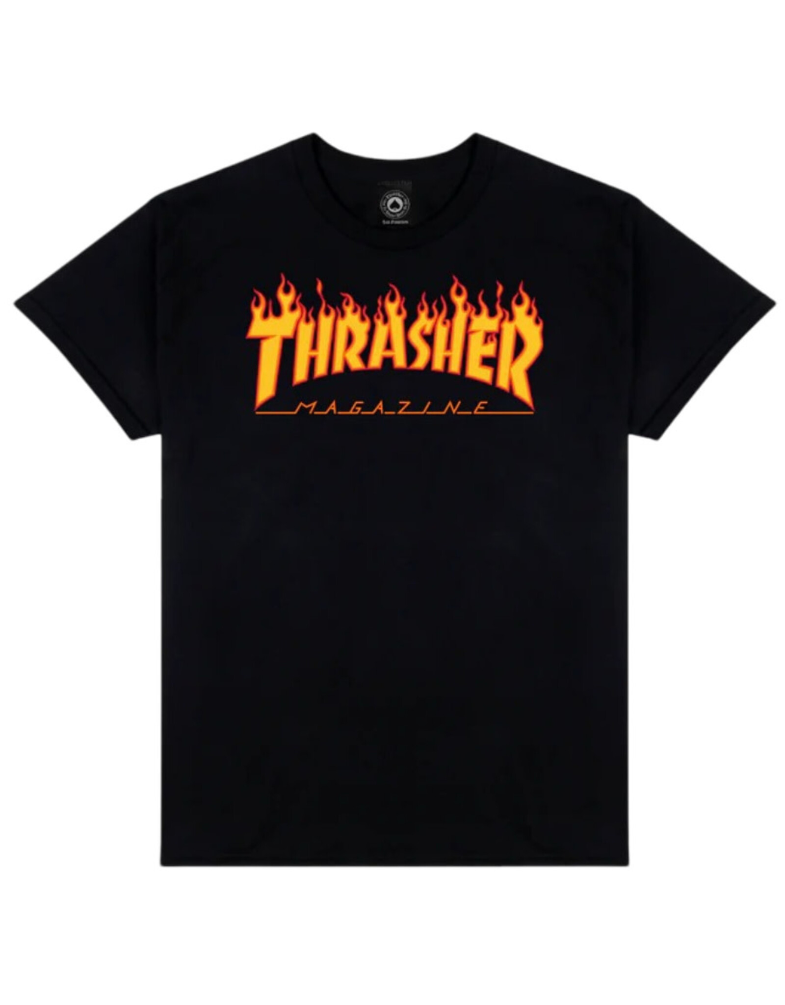 Thrasher Thrasher Tee Youth Kids Flame Logo S/S (Black)