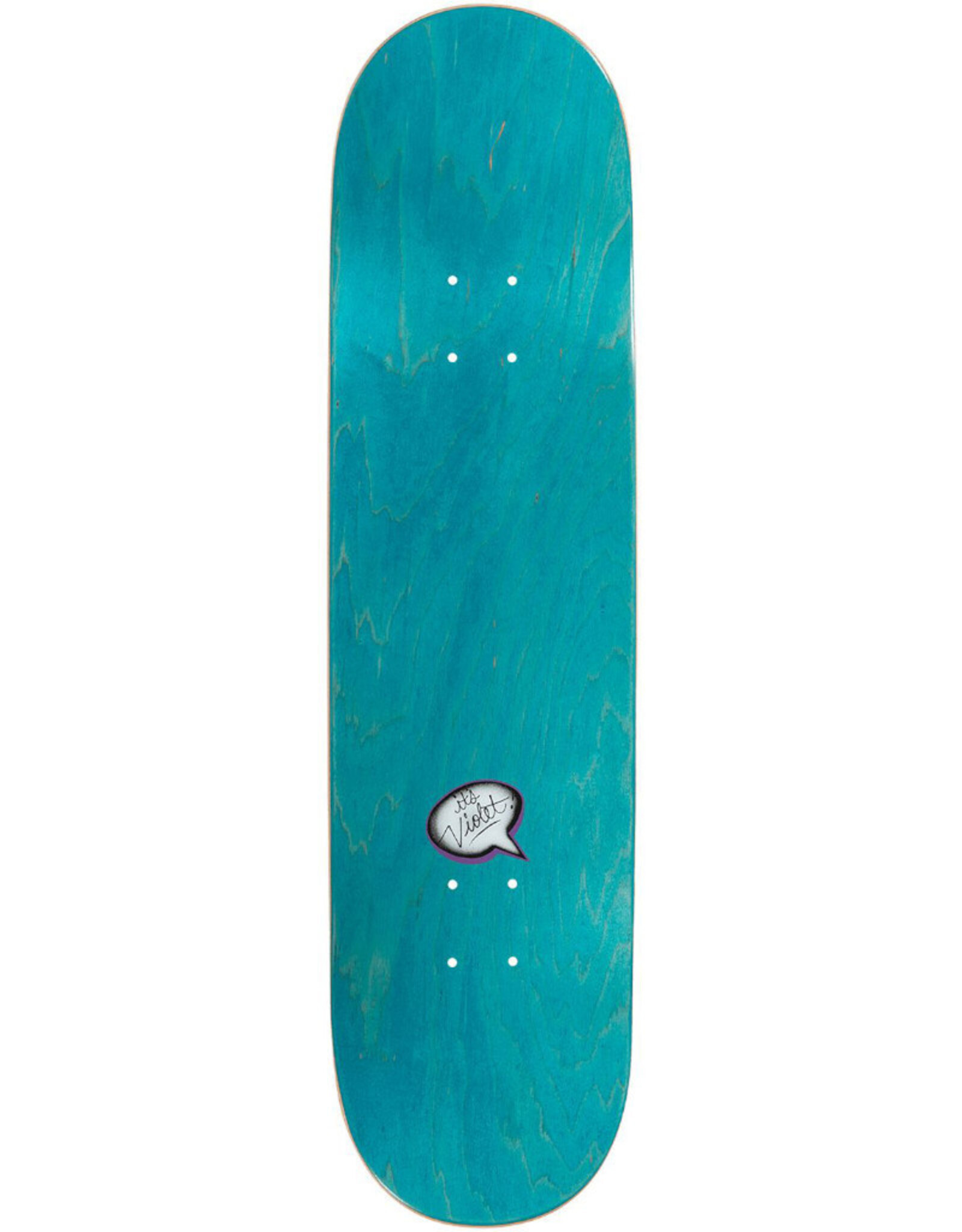 Violet Violet Deck Team US Peace Black (8.5)