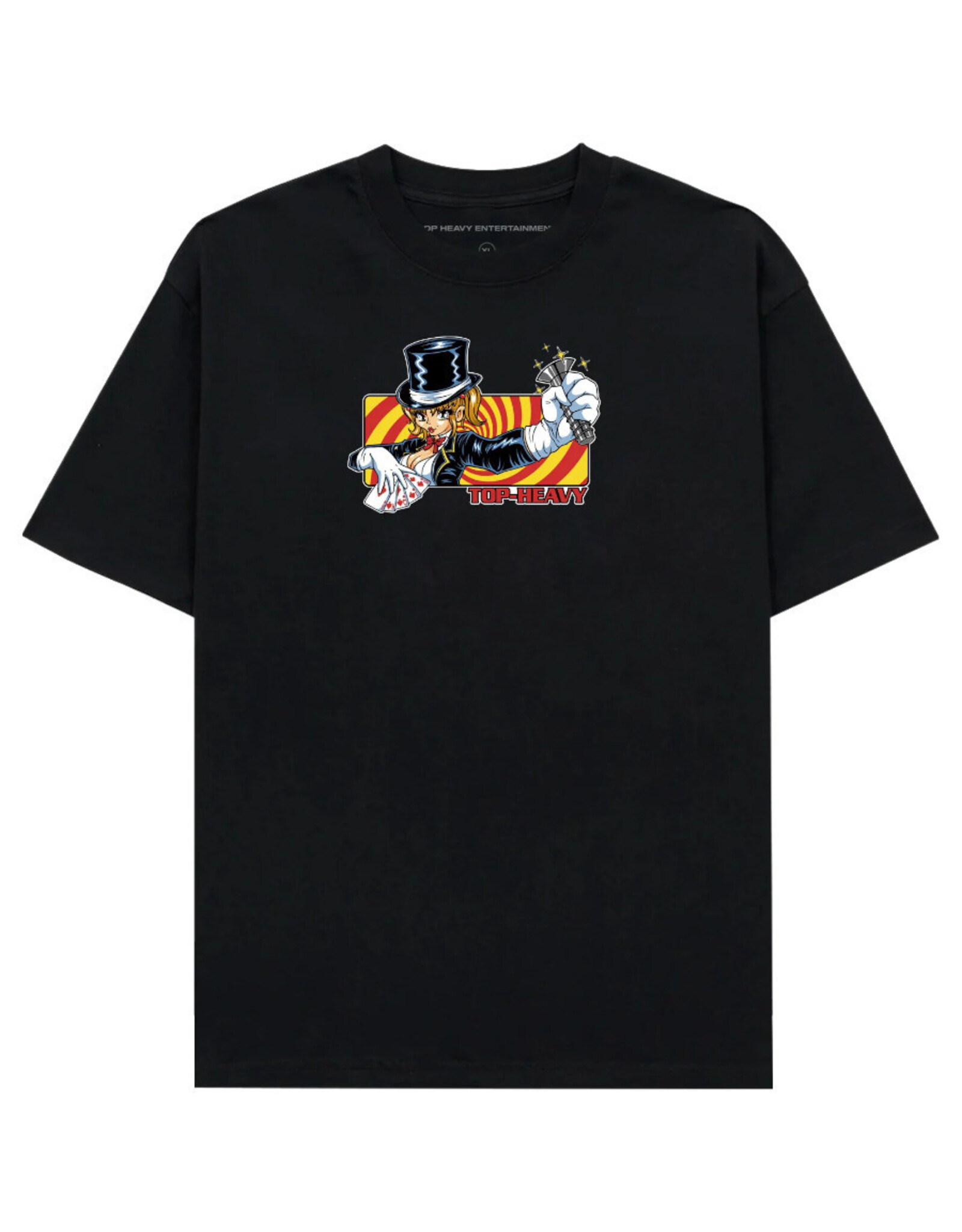 Top Heavy Top Heavy Tee Sleight Of Hand S/S (Black)