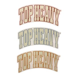 Top Heavy Top Heavy Sticker Arch Logo (Assorted)