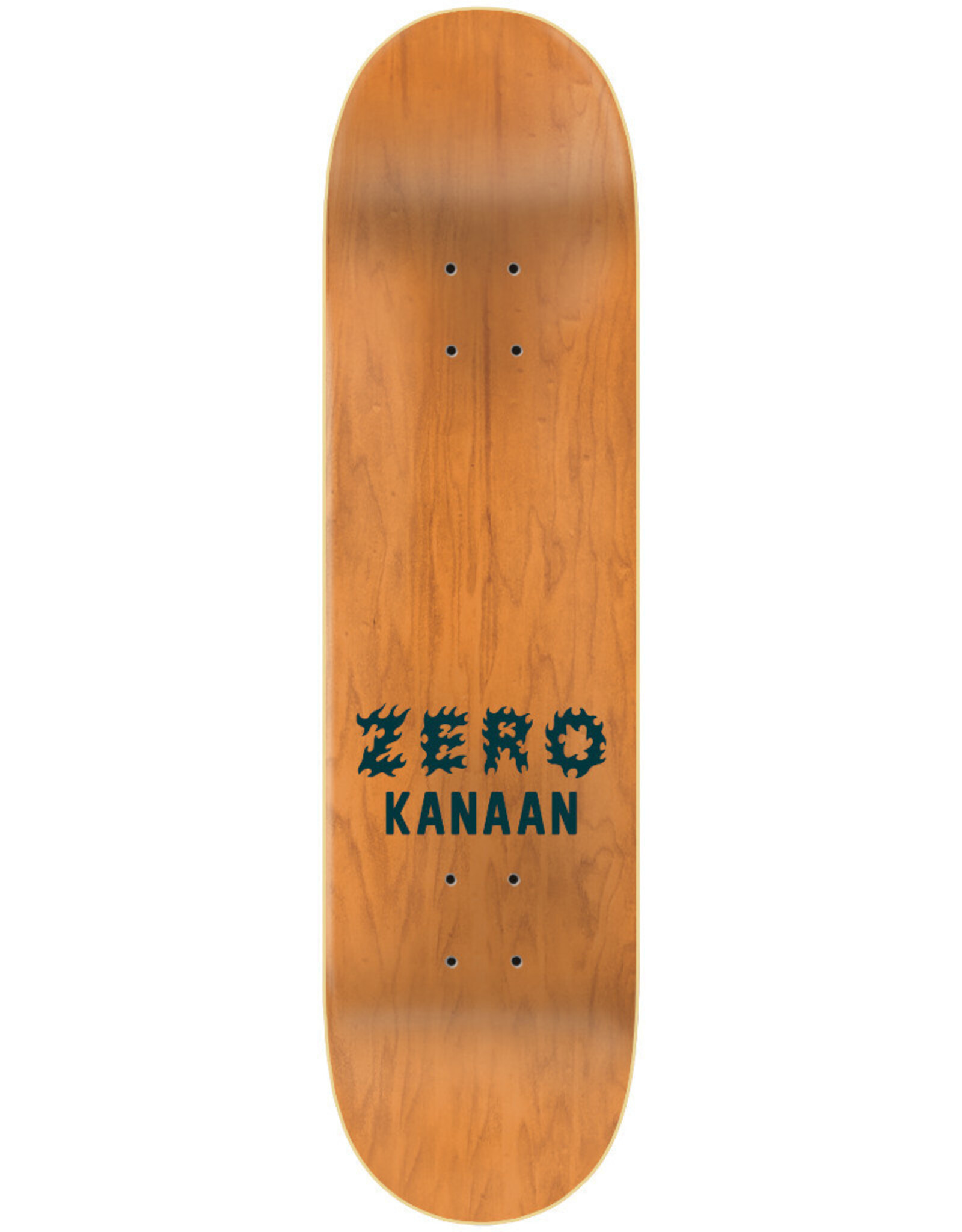 Zero Skateboards Zero Deck Kanaan Dern Han 3 White Tiger (8.5)