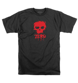 Zero Skateboards Zero Tee Blood Skull S/S (Black)