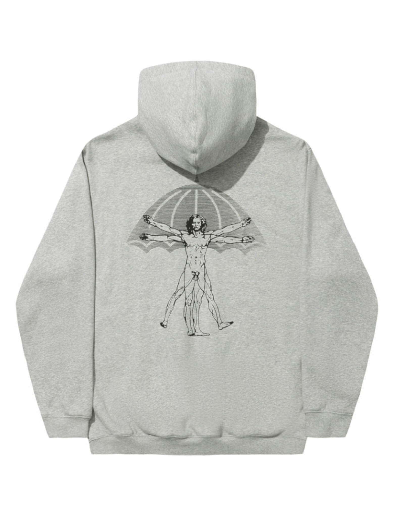 Helas Helas Hood Vitruve Pullover (Heather Grey)