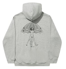 Helas Helas Hood Vitruve Pullover (Heather Grey)