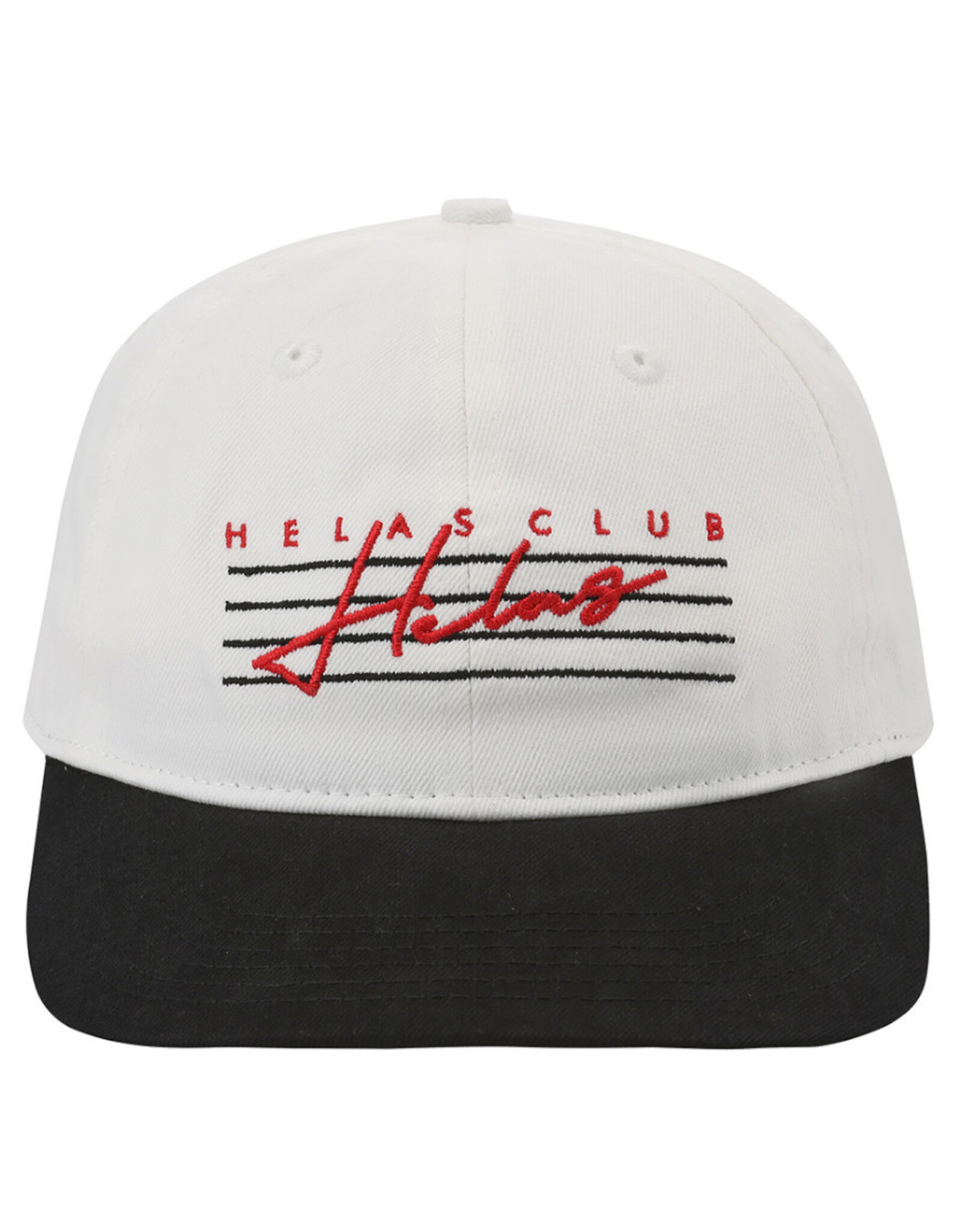 Helas Helas Hat Guitare Snapback (White/Black)